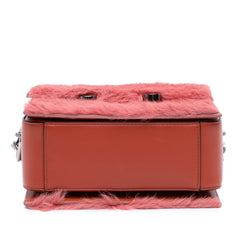 Shearling Chain Crossbody