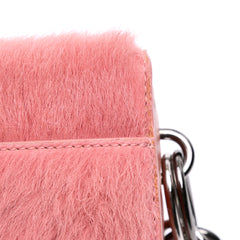 Shearling Chain Crossbody