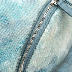 Mini Sequins and Lambskin Waterfall Backpack