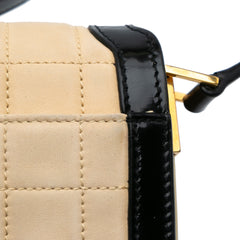Medium Quilted Suede Monogram Solferino Crossbody