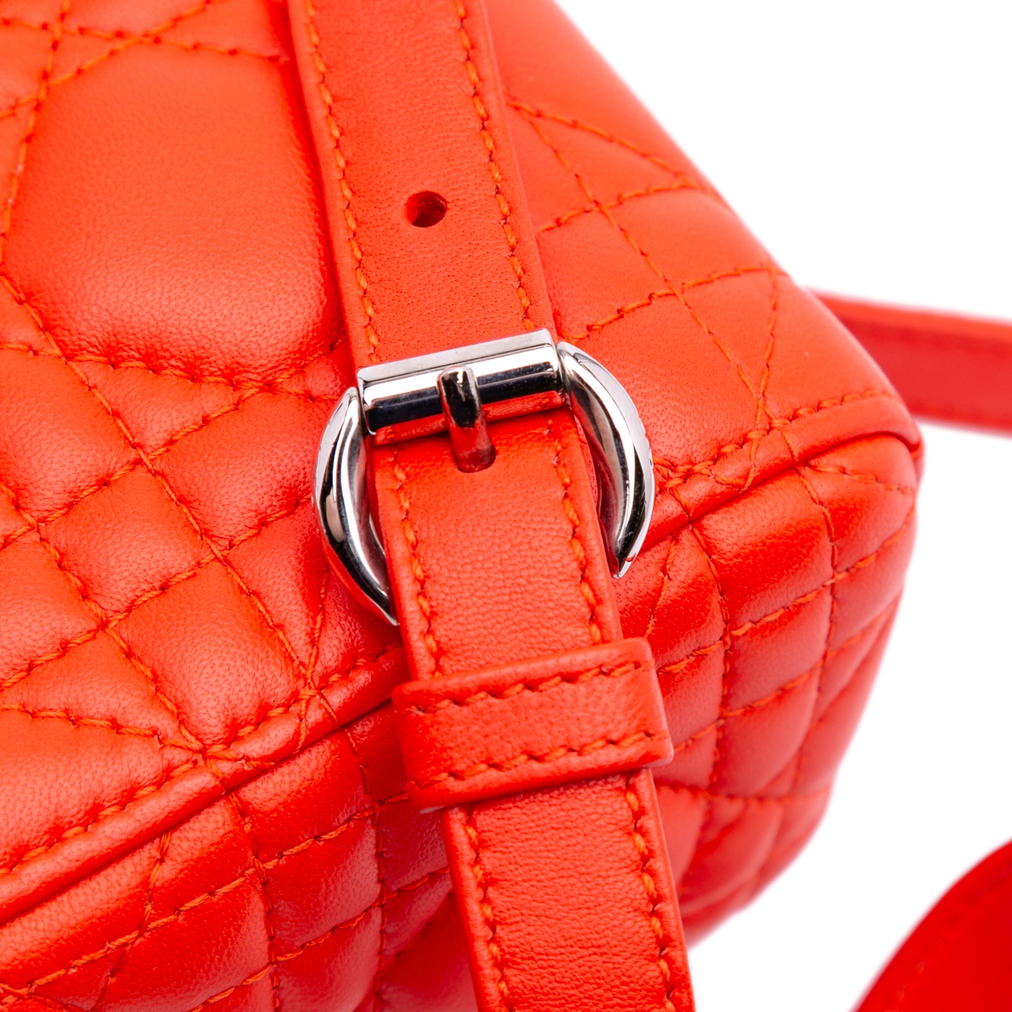 Mini Lambskin Cannage Lady Dior
