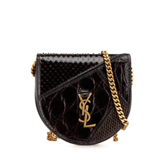 Baby Python Leather Kaia Crossbody