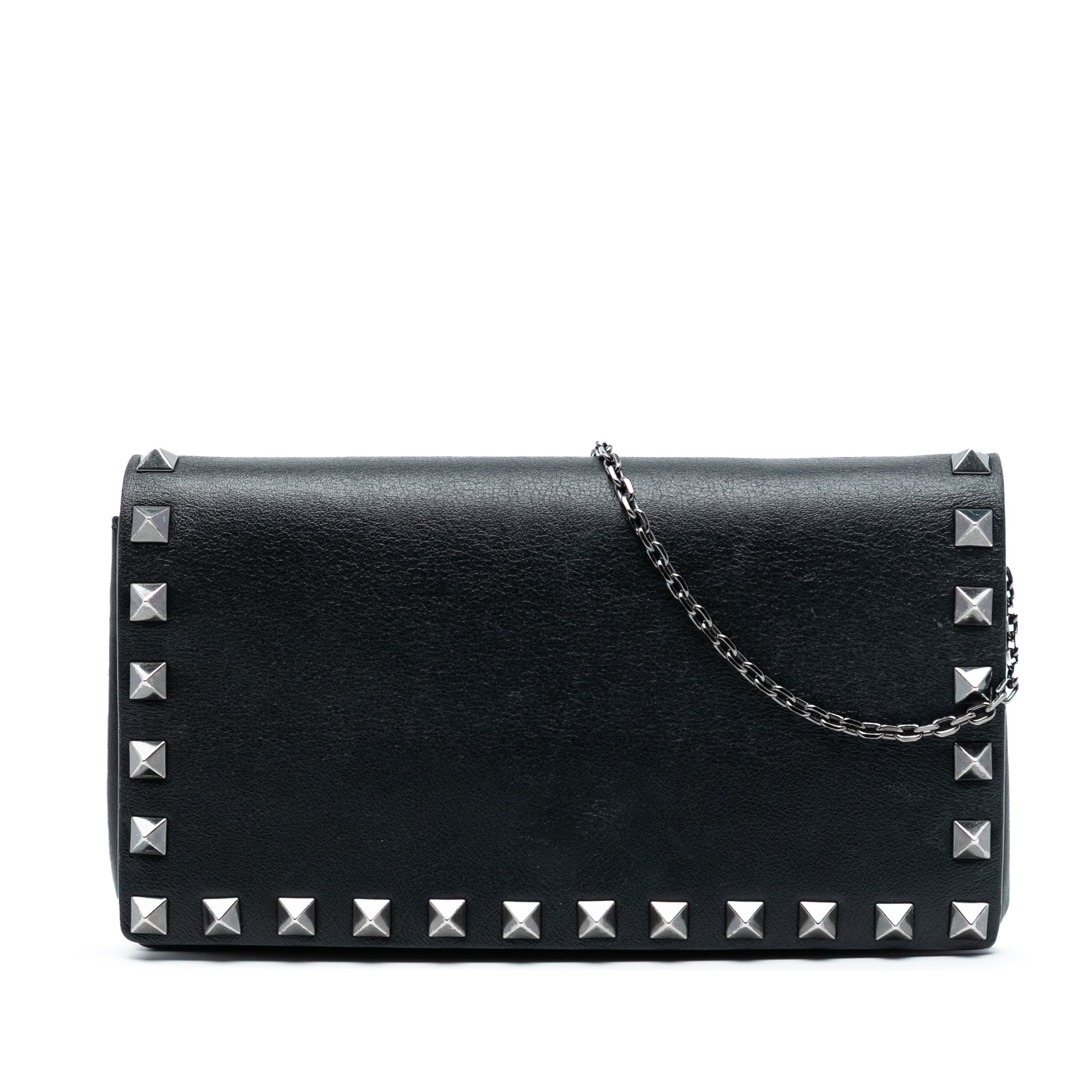 Leather Rockstud Crossbody
