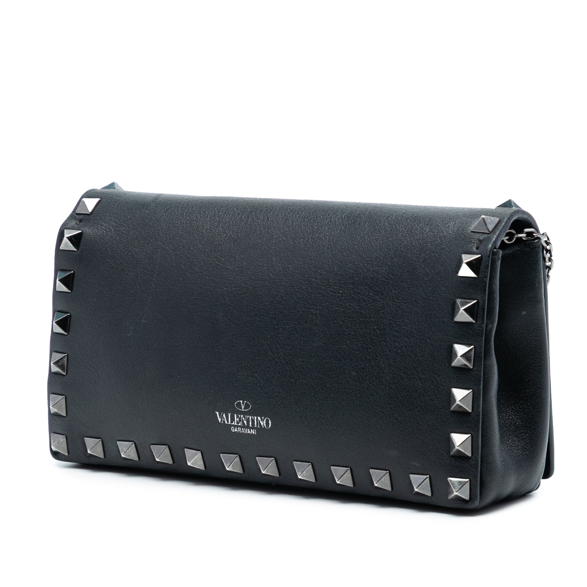 Leather Rockstud Crossbody