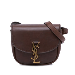 Small Leather Monogram Kaia Crossbody