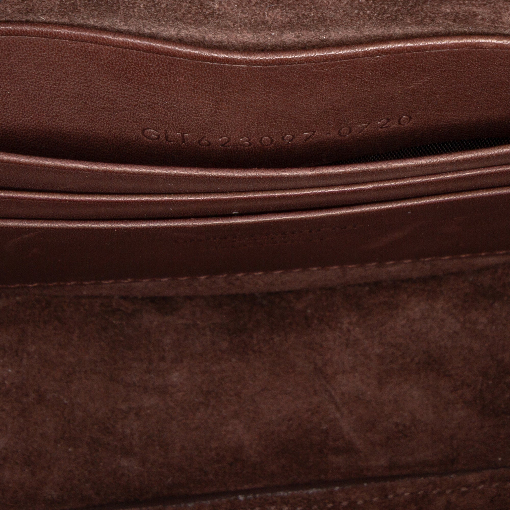 Small Leather Monogram Kaia Crossbody