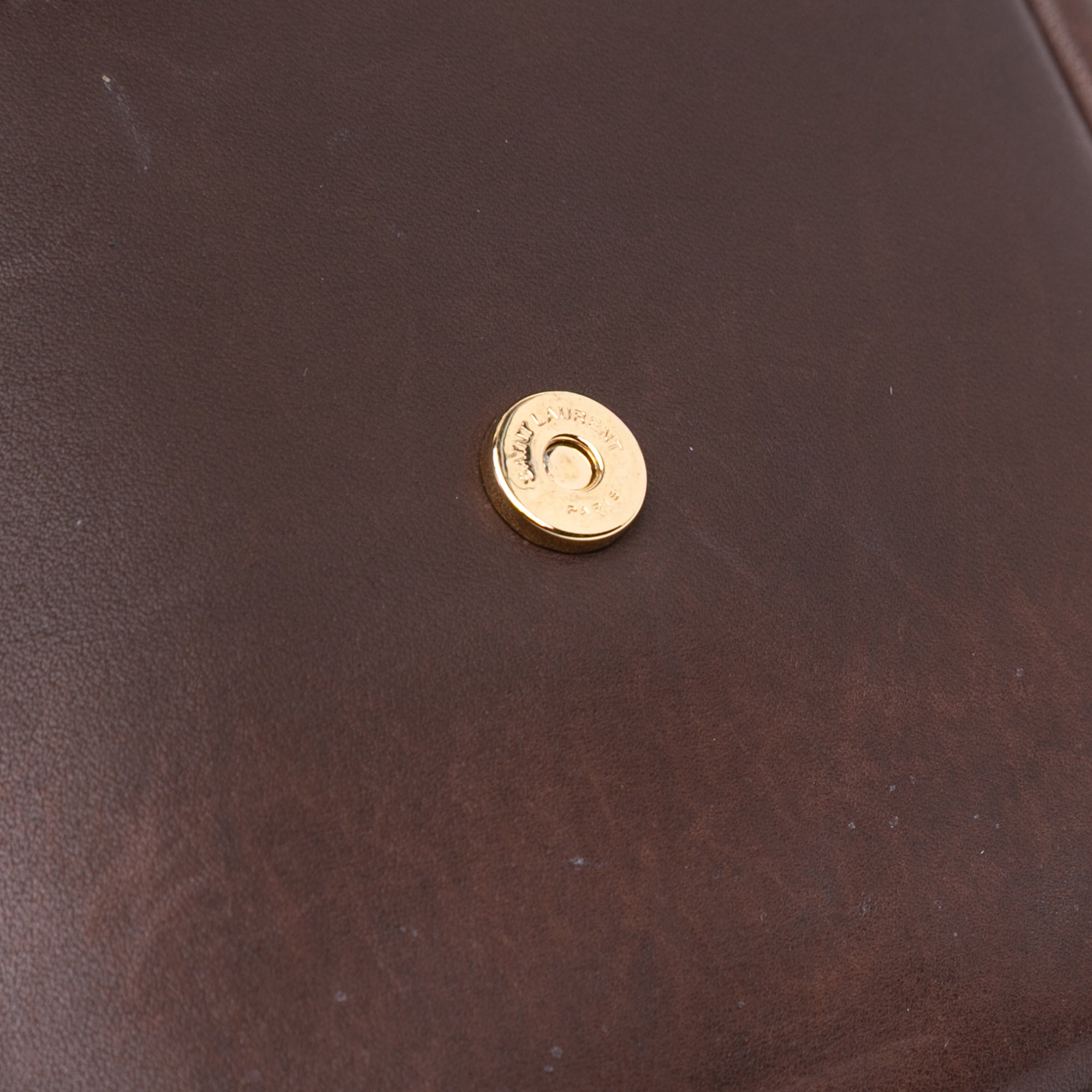 Small Leather Monogram Kaia Crossbody