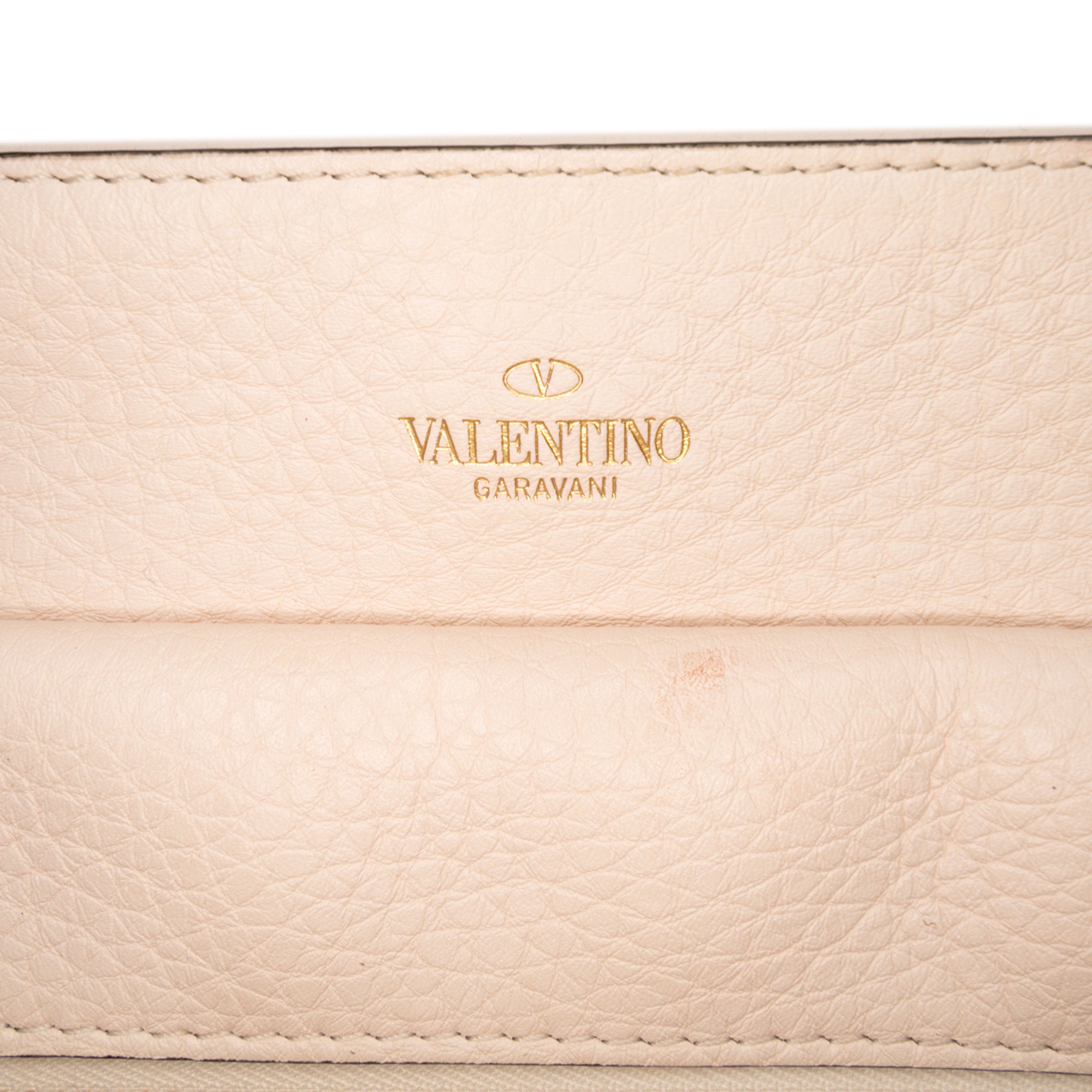Medium Leather One Stud Top Handle Bag