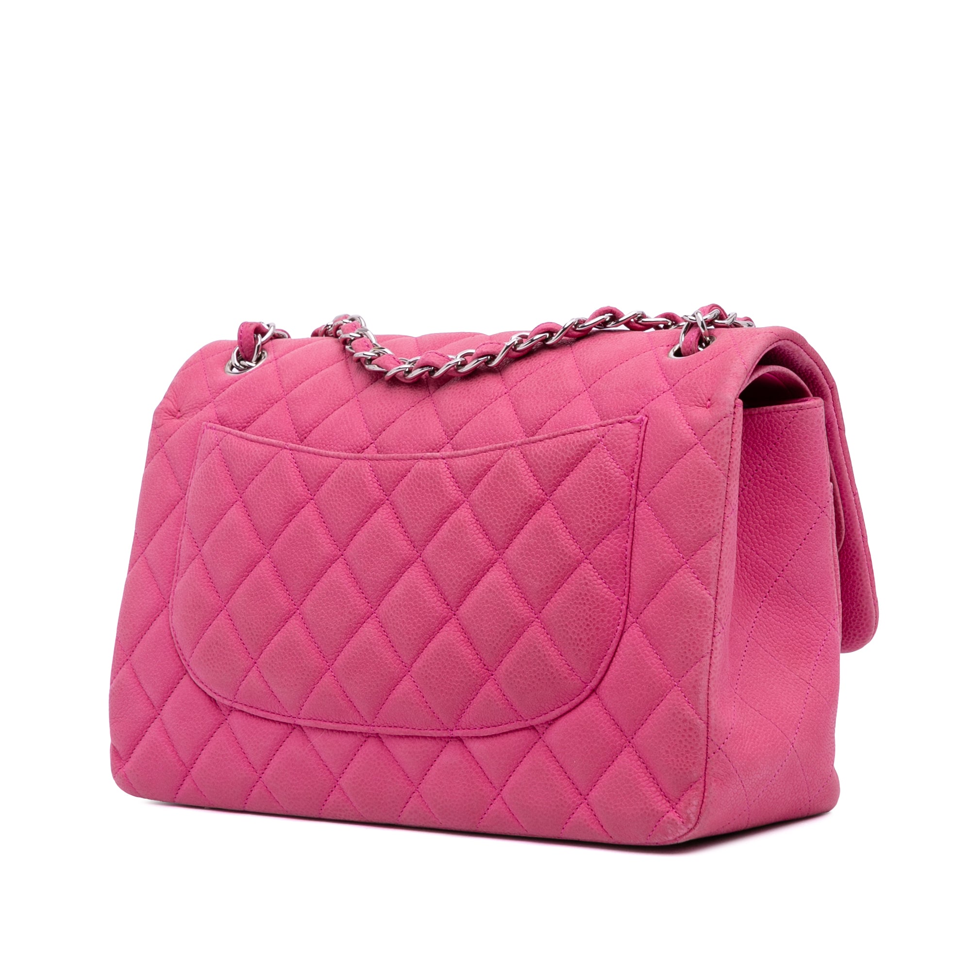 Jumbo Classic Caviar Double Flap