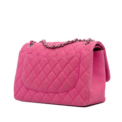 Jumbo Classic Caviar Double Flap