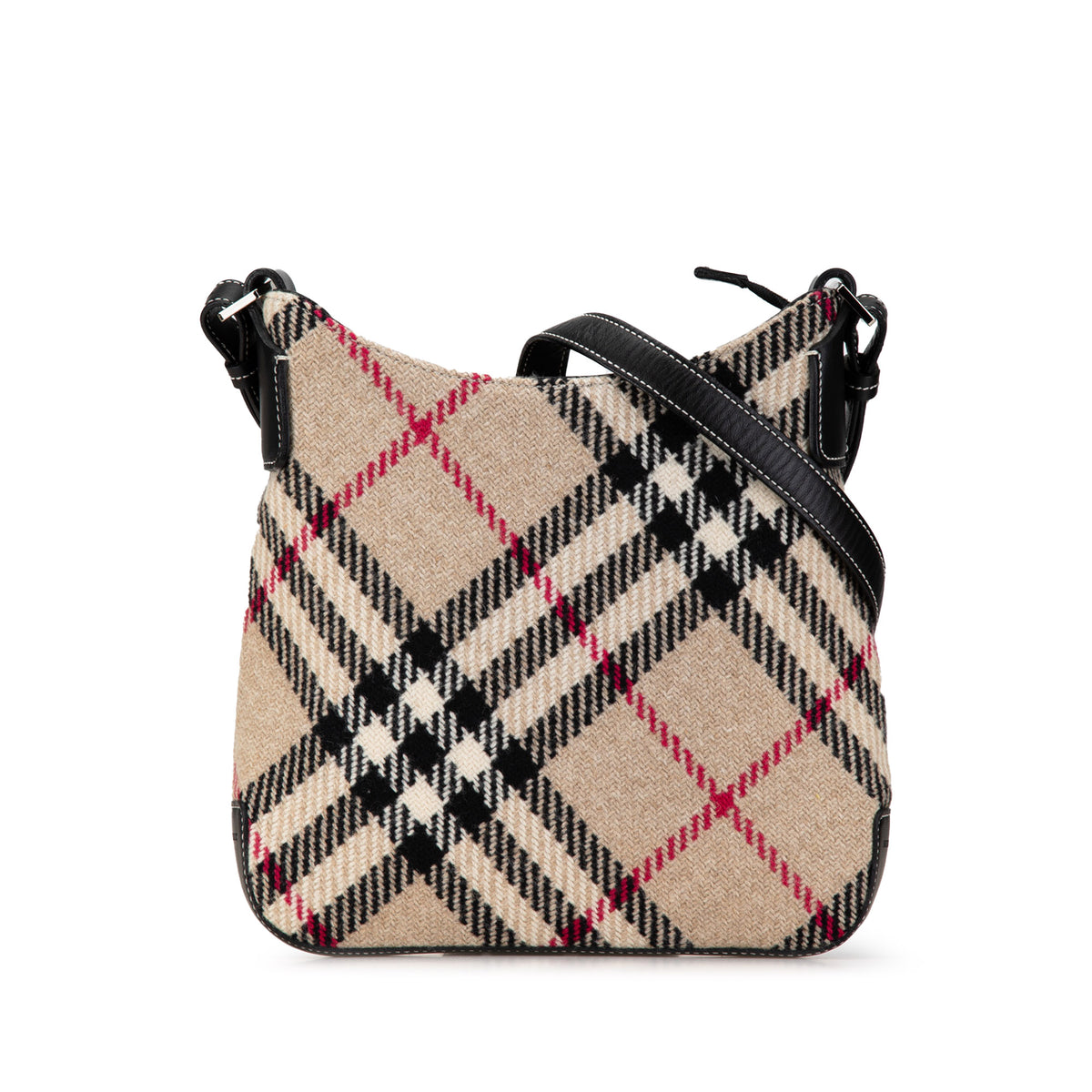 Wool Supernova Check Crossbody