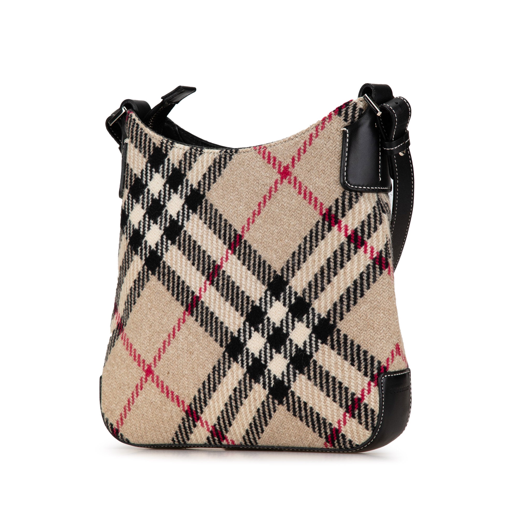 Wool Supernova Check Crossbody