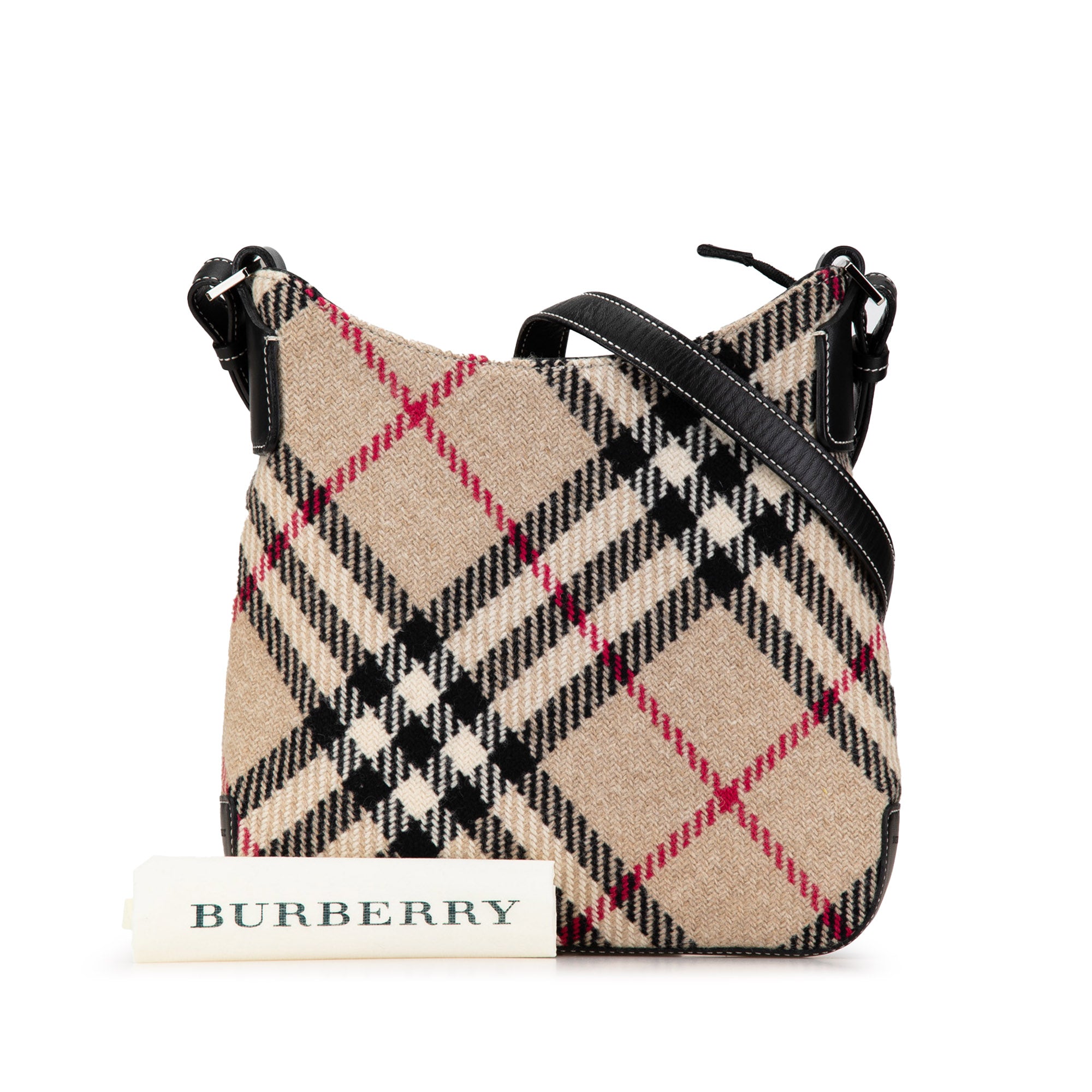 Wool Supernova Check Crossbody