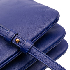 Small Lambskin Trio Crossbody