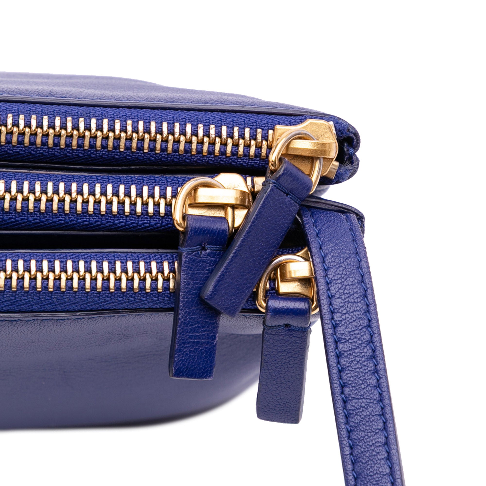 Small Lambskin Trio Crossbody
