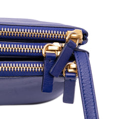 Small Lambskin Trio Crossbody