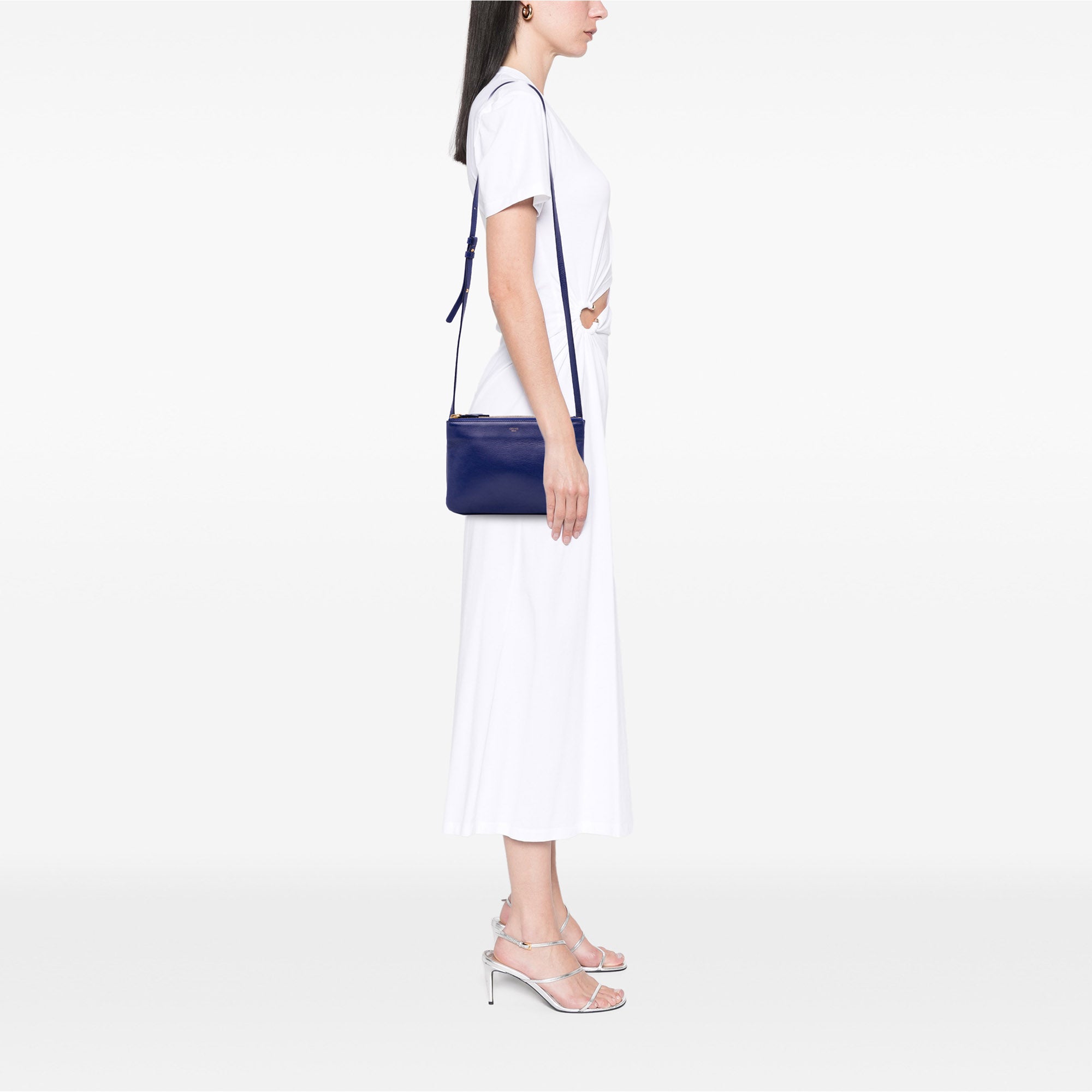 Small Lambskin Trio Crossbody