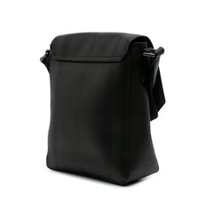Smoke Check Coated Canvas Crossbody