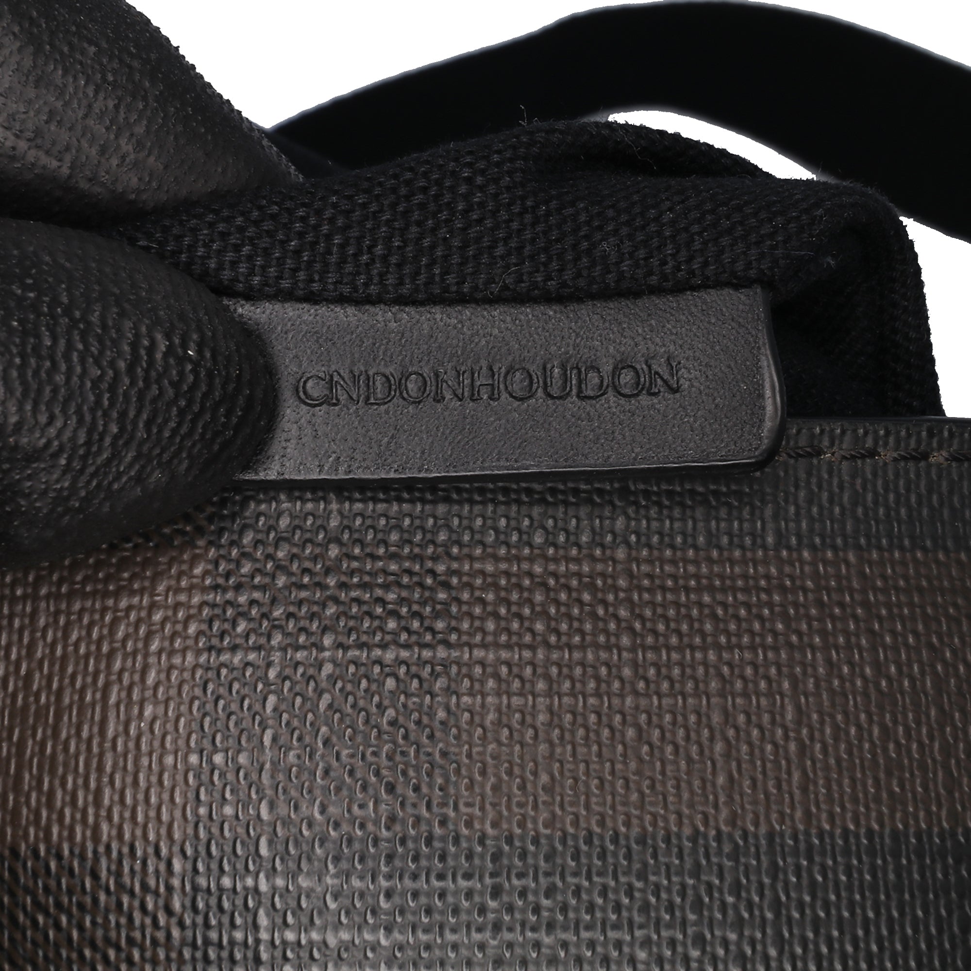 Smoke Check Coated Canvas Crossbody