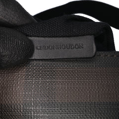Smoke Check Coated Canvas Crossbody