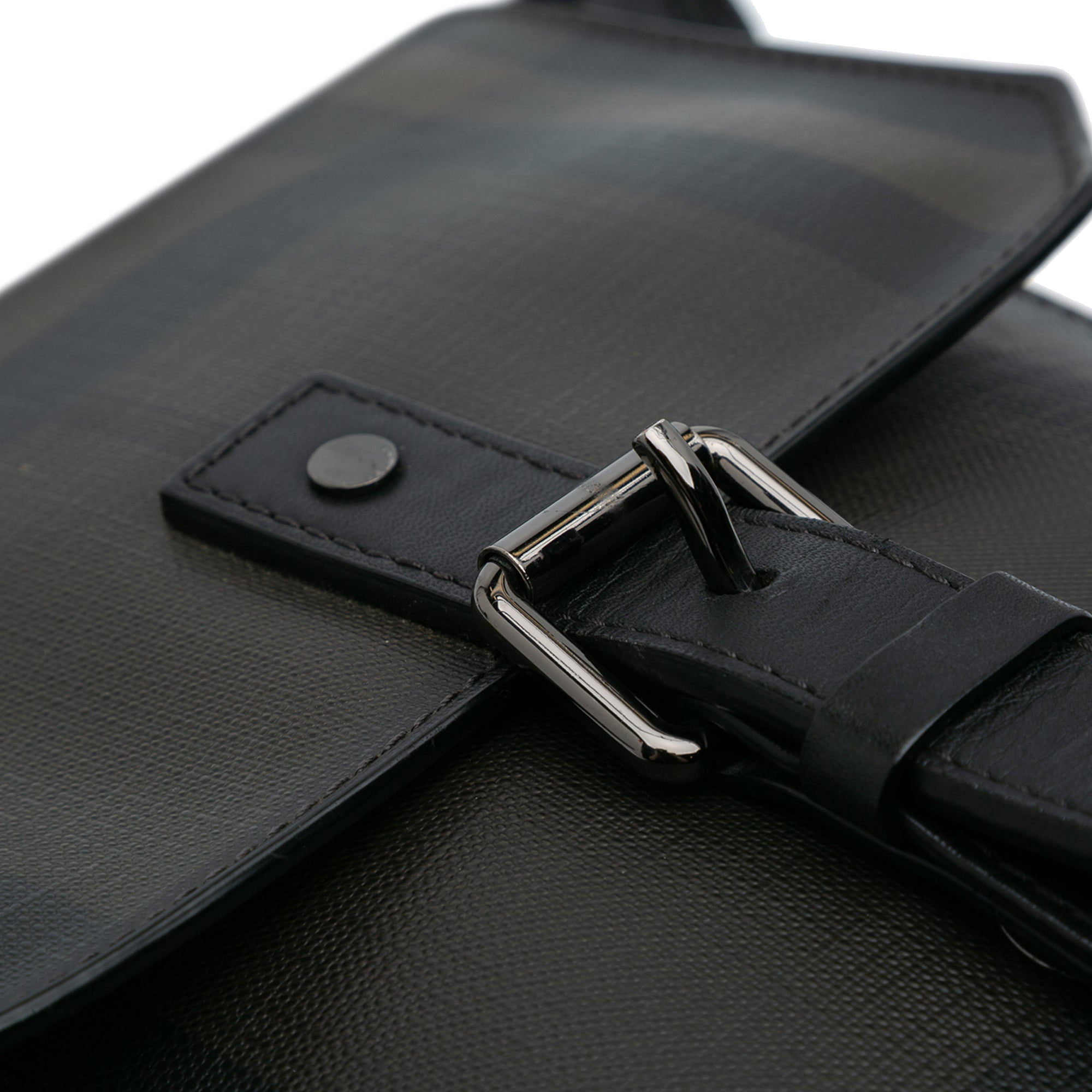 Smoke Check Coated Canvas Crossbody