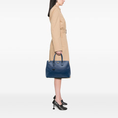 Large Saffiano Lux Galleria Double Zip Tote