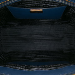Large Saffiano Lux Galleria Double Zip Tote