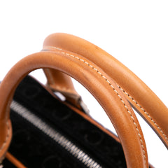 C Macadam Suede Handbag