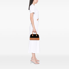 C Macadam Suede Handbag