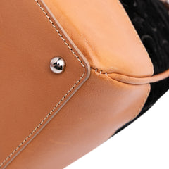 C Macadam Suede Handbag