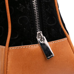 C Macadam Suede Handbag