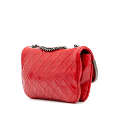 Aged Calfskin CC Chain Frame Flap