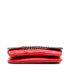 Aged Calfskin CC Chain Frame Flap