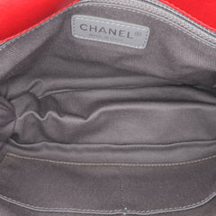 Aged Calfskin CC Chain Frame Flap