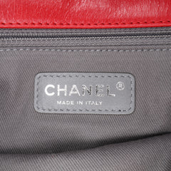 Aged Calfskin CC Chain Frame Flap
