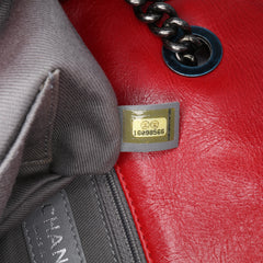 Aged Calfskin CC Chain Frame Flap