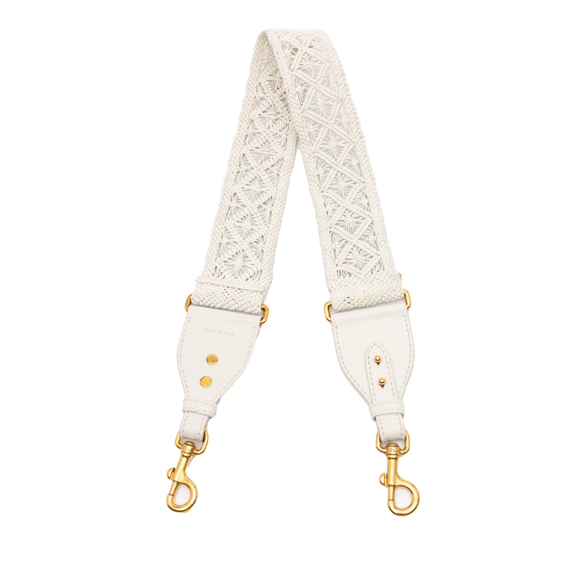 Calfskin Macrame Shoulder Strap