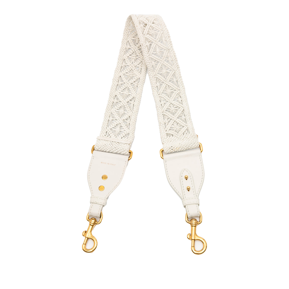 Calfskin Macrame Shoulder Strap