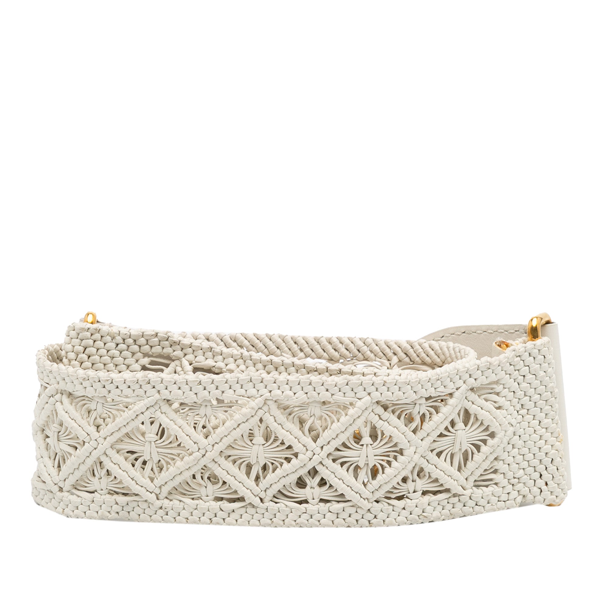 Calfskin Macrame Shoulder Strap