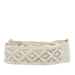 Calfskin Macrame Shoulder Strap