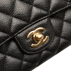 Medium Classic Caviar Double Flap