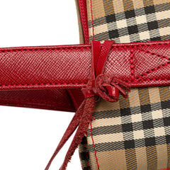 Haymarket Check Canvas Handbag