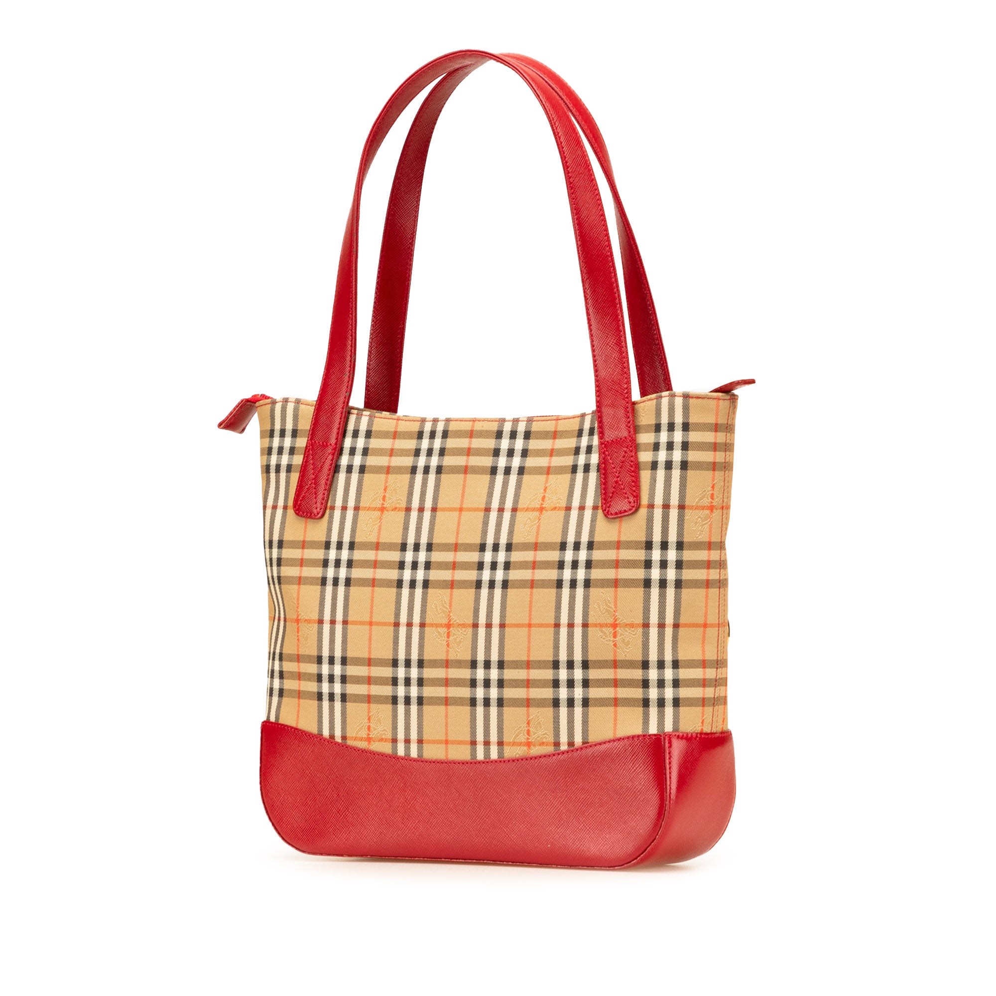 Haymarket Check Canvas Handbag