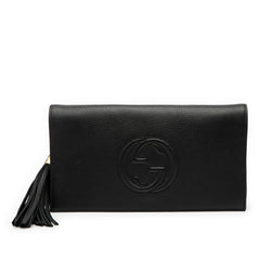 Leather Soho Disco Clutch