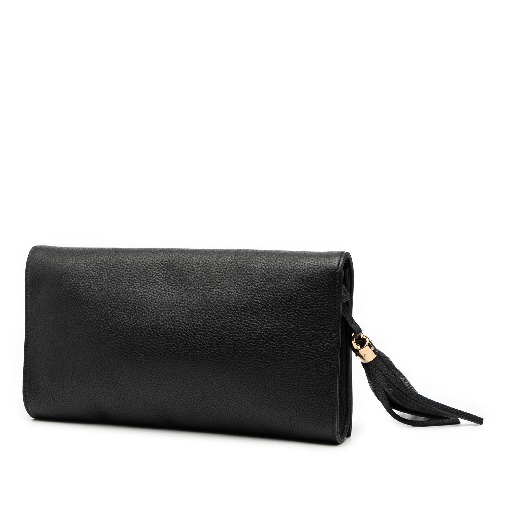 Leather Soho Disco Clutch