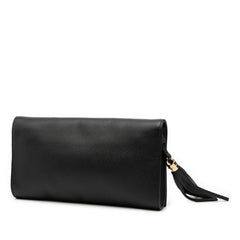 Leather Soho Disco Clutch