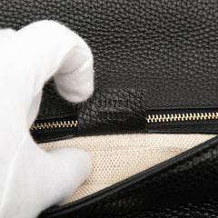 Leather Soho Disco Clutch