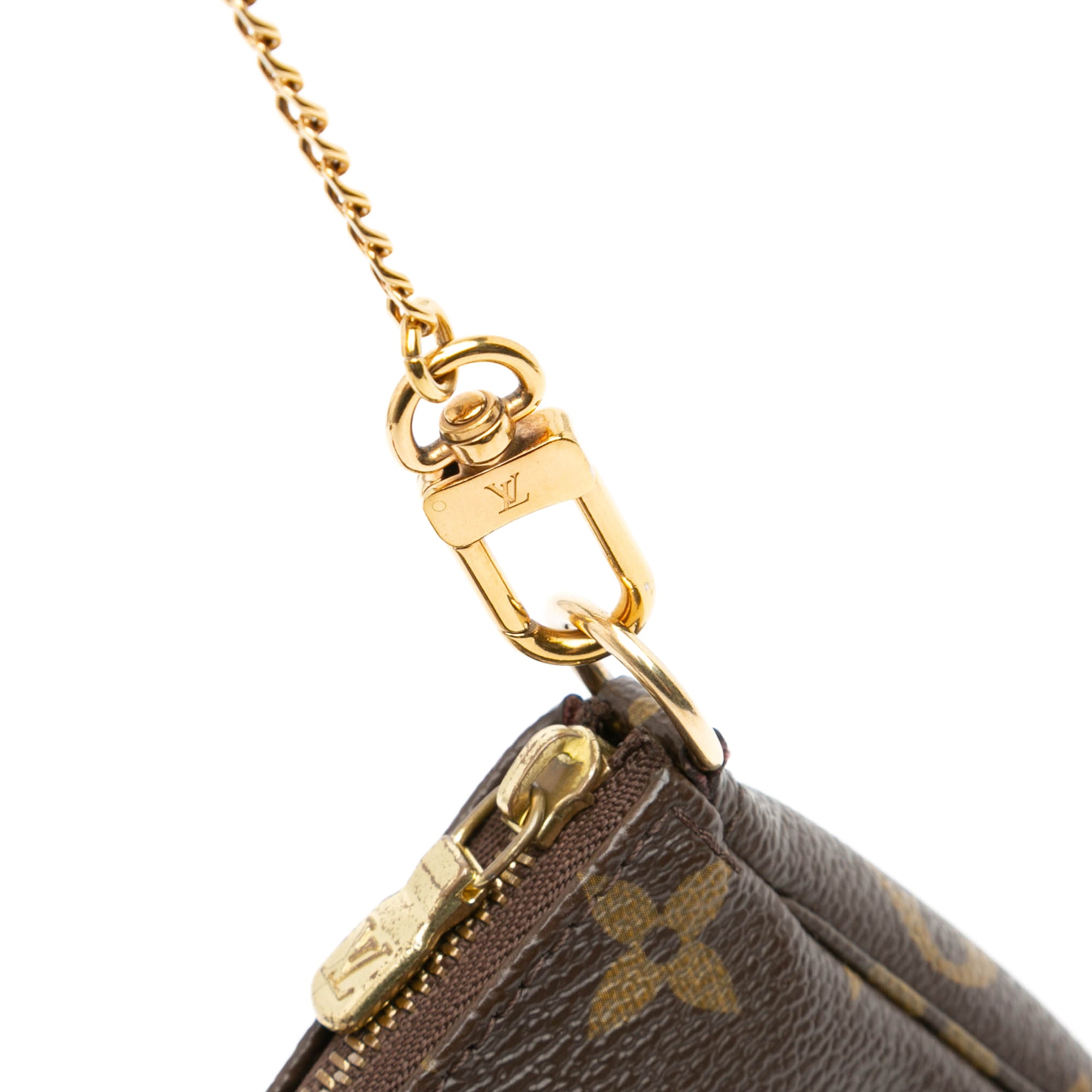 Monogram Bears on Skis Christmas Animation Mini Pochette Accessories