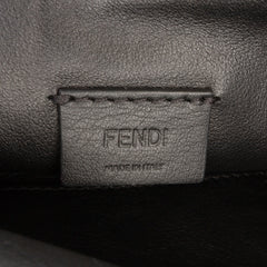 Mini Zucca Shearling Chain Baguette Satchel