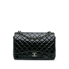 Maxi Classic Patent Double Flap